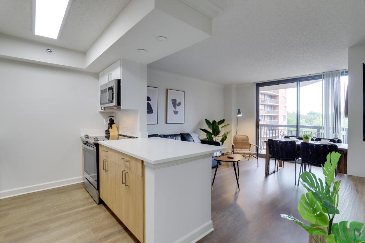Modern & Charming Apt With Rooftop @Pentagon City Арлингтон Экстерьер фото