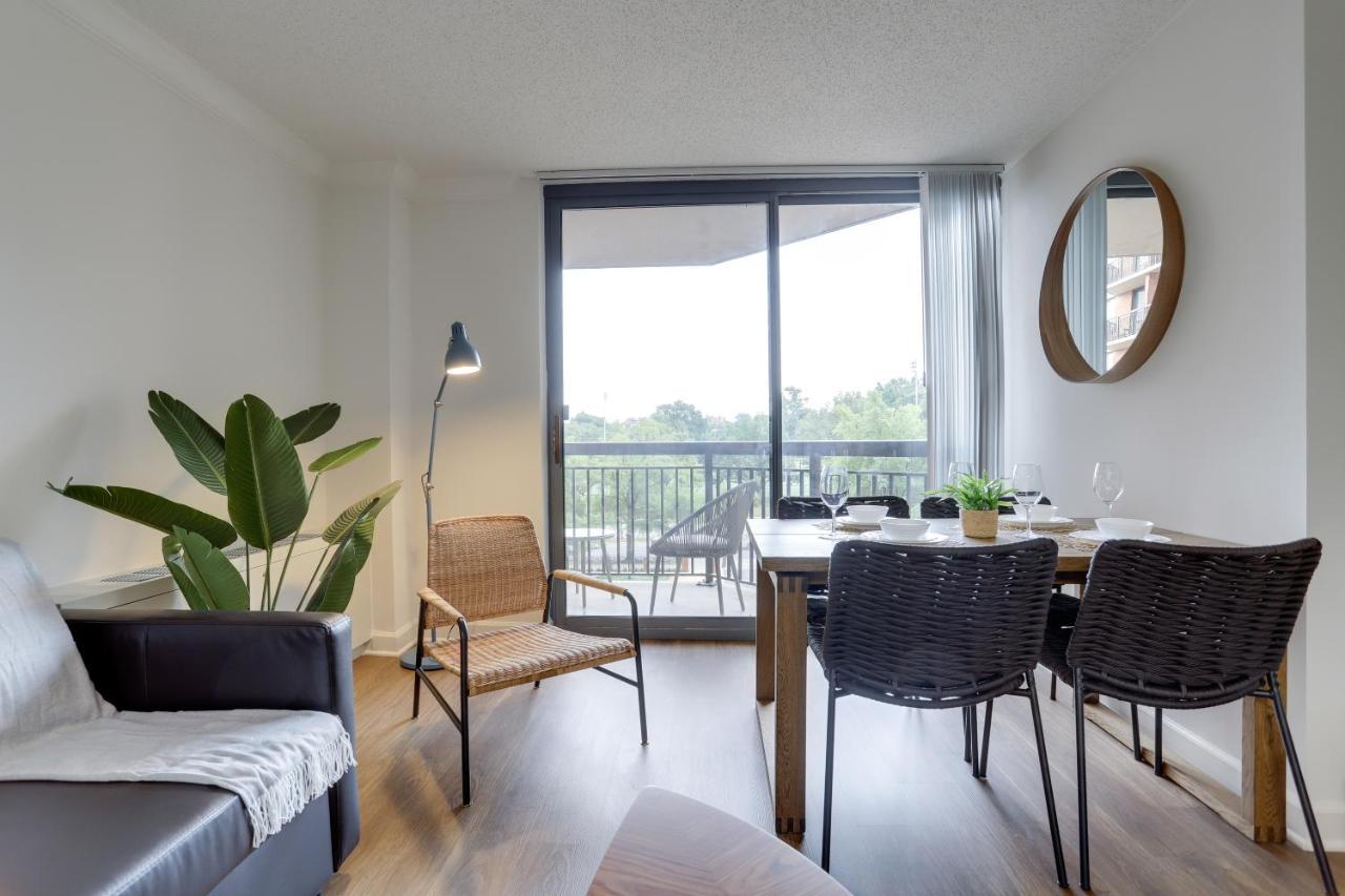 Modern & Charming Apt With Rooftop @Pentagon City Арлингтон Экстерьер фото